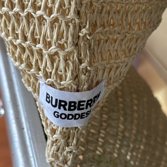 Burberry straw tote bag - Picture 8 of 10